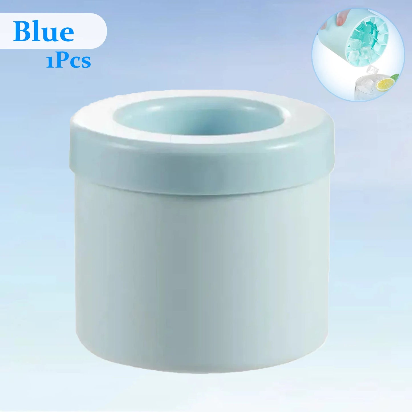 Food-Grade Silicone Ice Tray Small Mini Ice Cube Mold Withstands Low Temperatures, Easy to Remove Doesn't Break, Easy to Clean