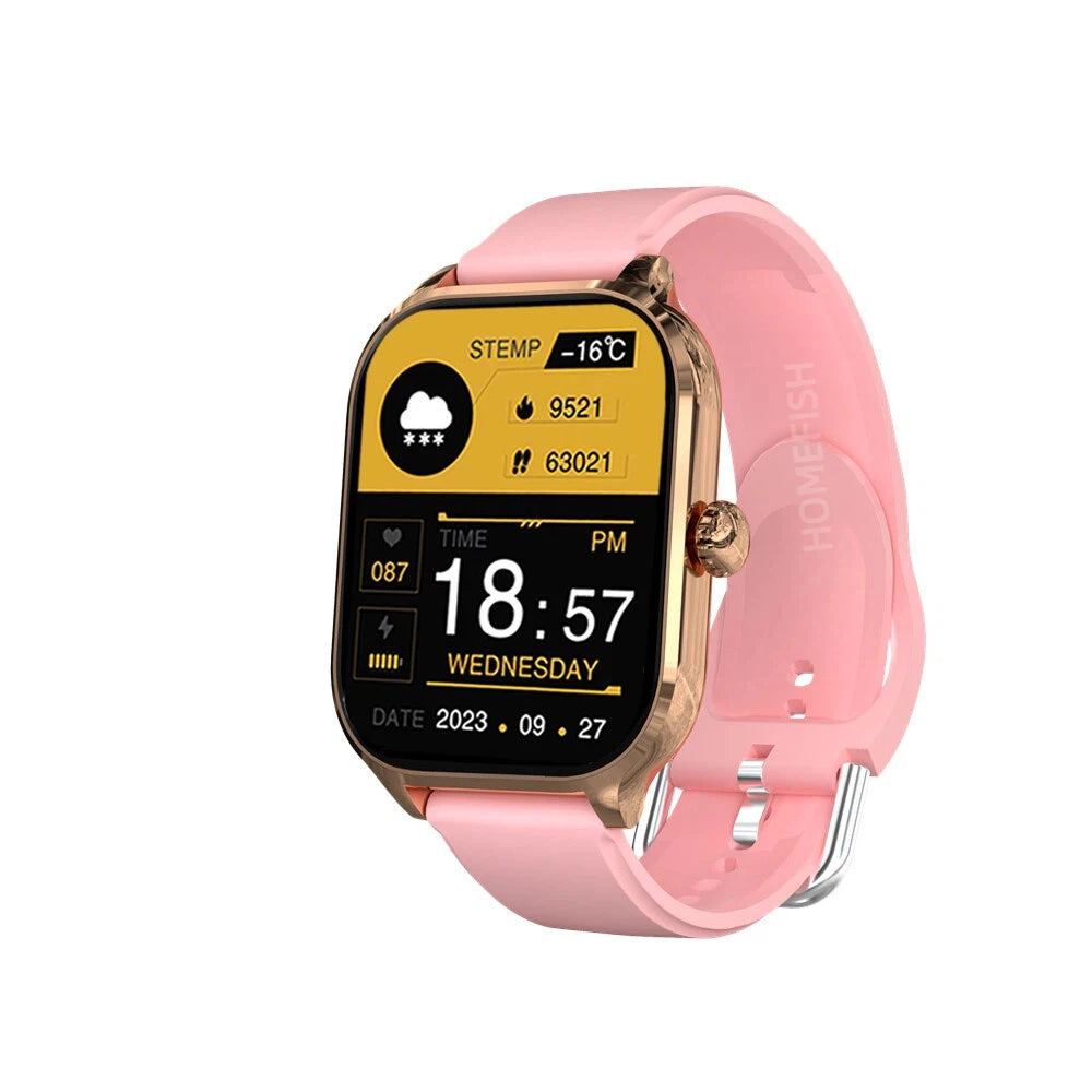 HOMEFISH H9 Intelligent Watch Bluetooth Call Remote Photography Sleep Monitoring Multiple Sports Modes Heart Rate Blood