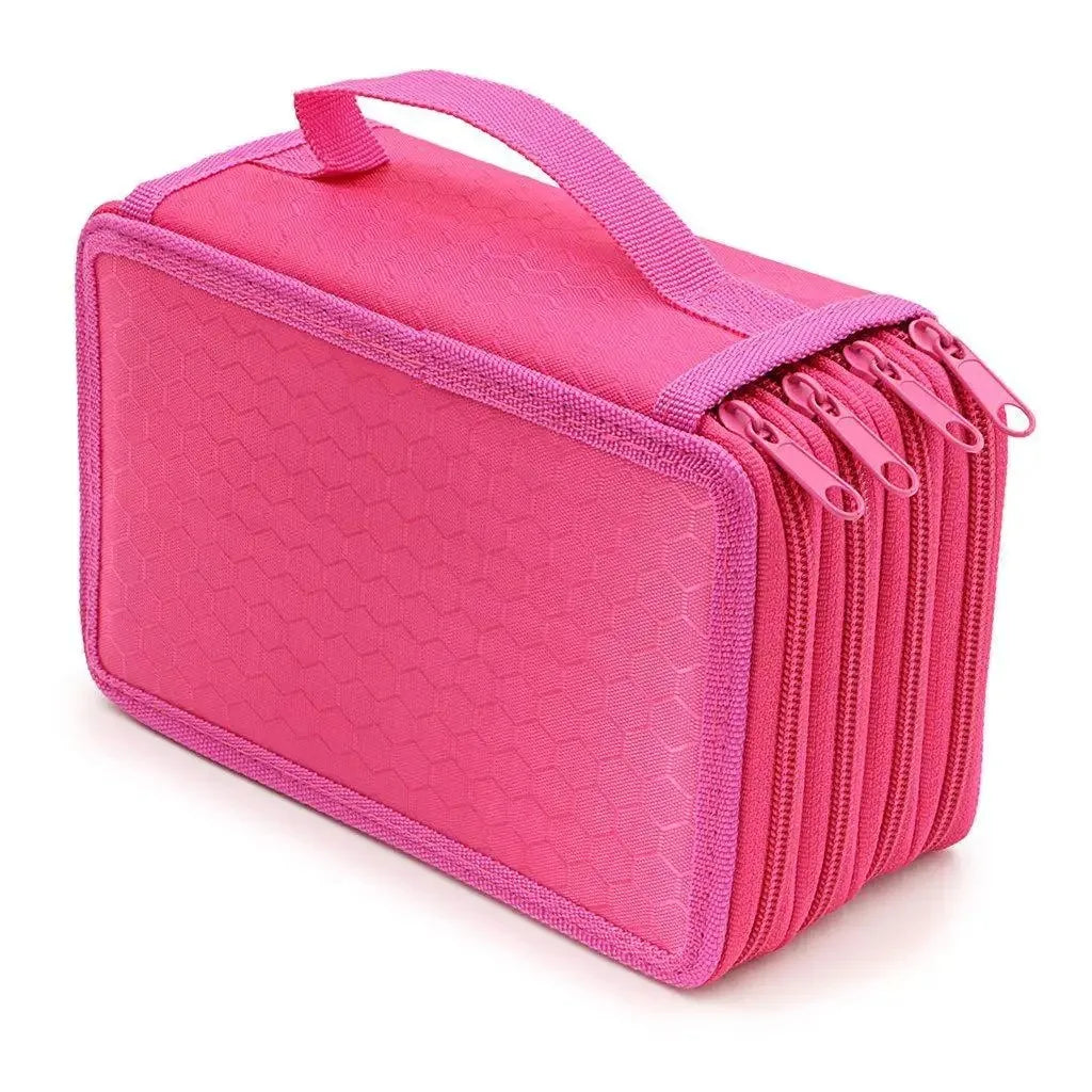 72 Holes Four layers Pencil Case Large Capacity Kawaii Pen Storage Bag Korean Stationery Back to School Office Supplies - Shoppiline