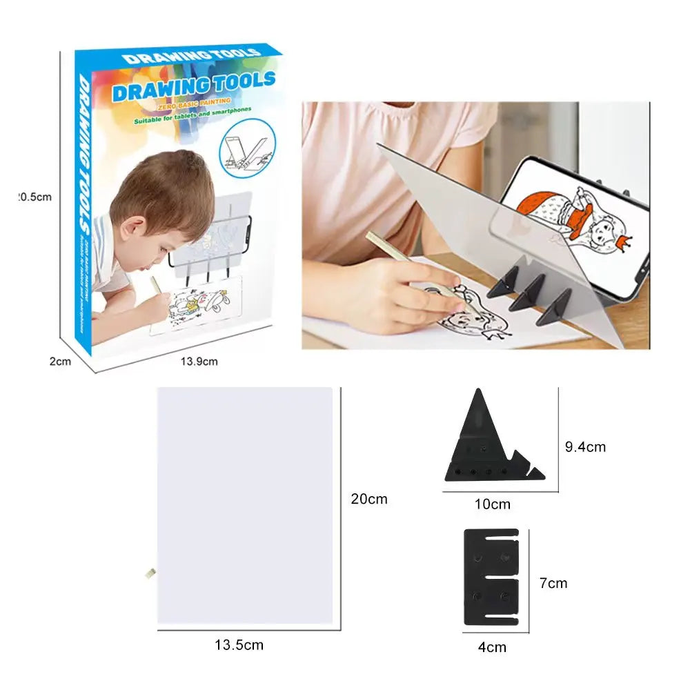 Drawing Tools Drawing Board Paint Projection Copying Learning Table Reflection Sketching Optical Educational Toys For Children