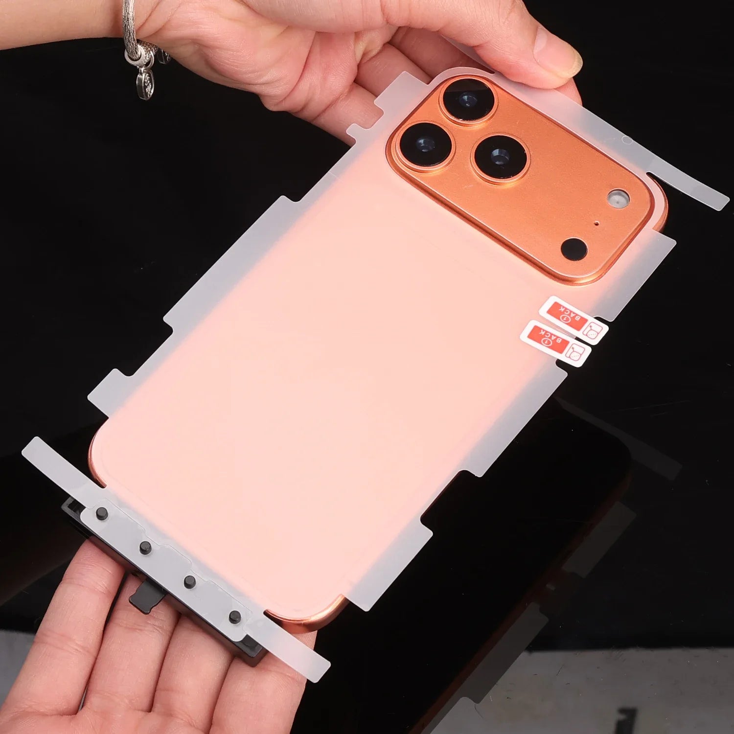 For iPhone 17 Pro Max Air 17Pro 17PM 17Air HD Side Frame Back Full Coverage Protective Film For iPhone17 Border Hydrogel Film - Shoppiline