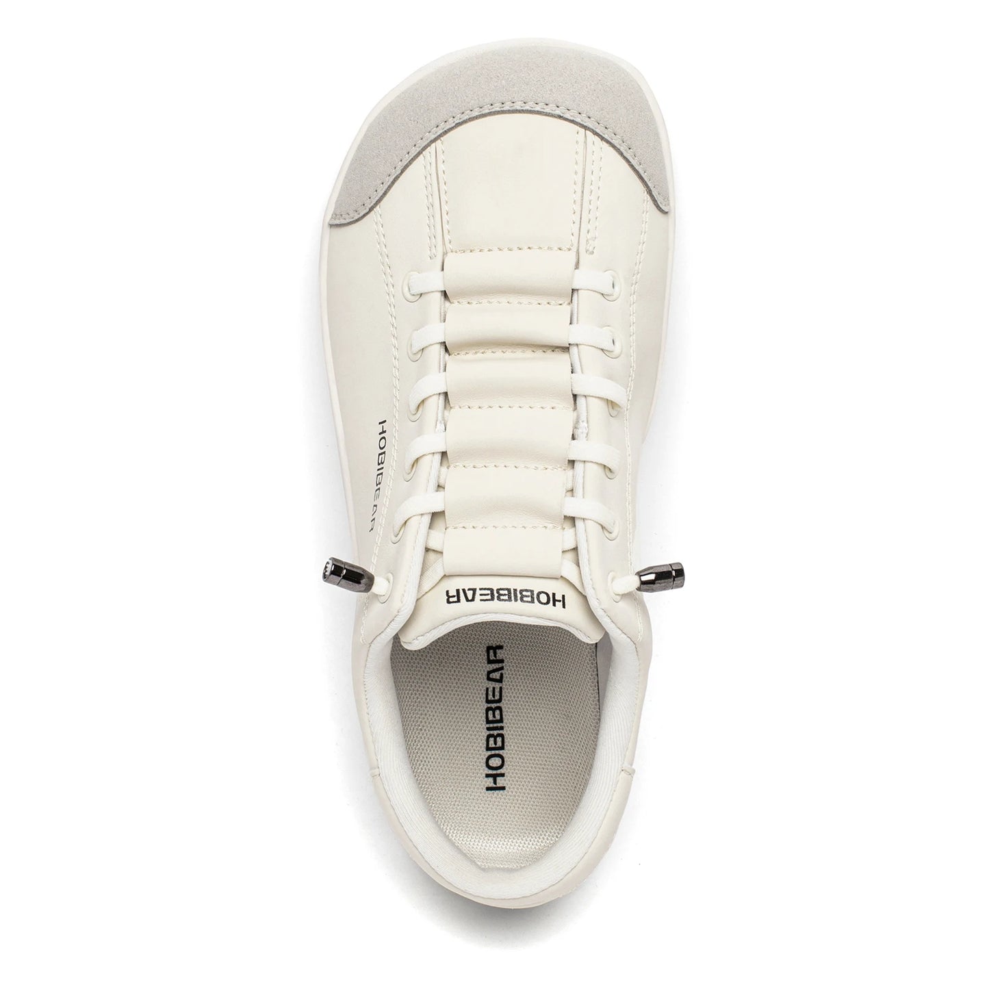 HOBIBEAR Unisex Barefoot Wide Toe Shoes Women Men Artificial Leather Minimalist Sneakers Adjustable Slip On Walking Shoes - Shoppiline