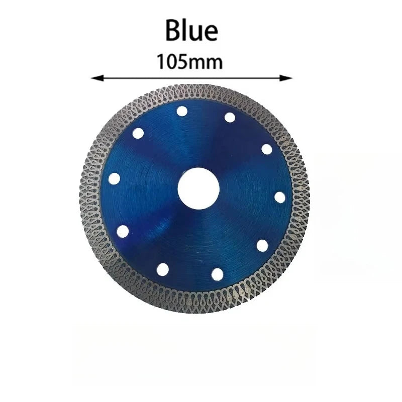 105MM/115MM/125MM Turbo Diamond Saw Blade Granite Marble Cutting Disc Porcelain Tile Ceramic 3 Size Angle Grinder
