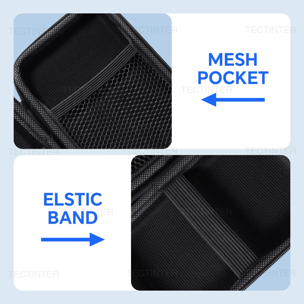 Carrying Case For R36S/GB300/FC/RG35XX Handheld Game Console Storage Pouch Bag Travel Retro Mini Game Player Protective Box