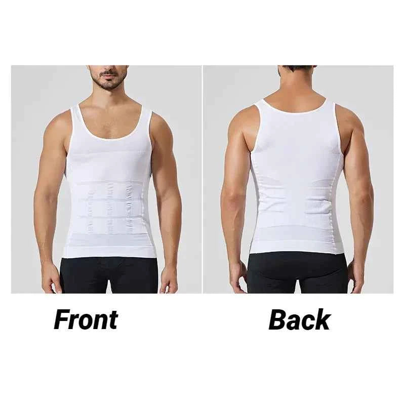 Men Body Shaper Slimming Compression Vest Undershirt Seamless Waist Trainer Tank Top Belly Control Weight Loss Shapewear