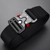 1 piece men's tactical sports belt, quick release symmetrical buckle, polyester fiber, suitable for outdoor training militar