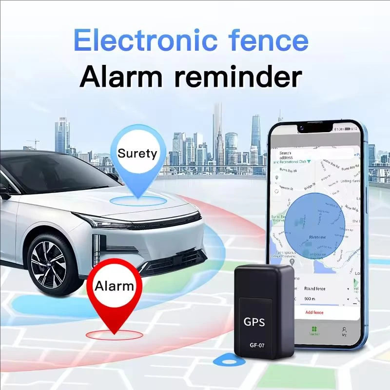GPS Tracking Device GF07 Mini GPS Tracker Car GPS Position APP Strong Magnetic Anti-lost Alarm Vehicle GPS Locator