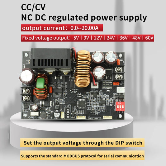 XY6020L Numerical Control DC 6-70V Step Down Stabilized Power Supply Constant Voltage Current Buck Converter Module 20A/1200W - Shoppiline