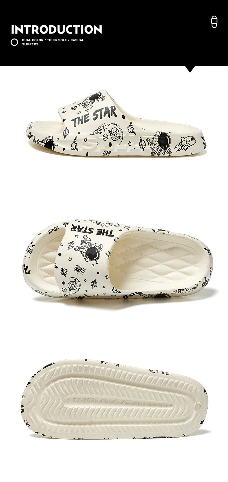 Slippers FOR WOMEN'S Summer Outdoor Wear, New Indoor Home, Bathroom, Shower, Non Slip, Household Slippers for Men Zyt2411