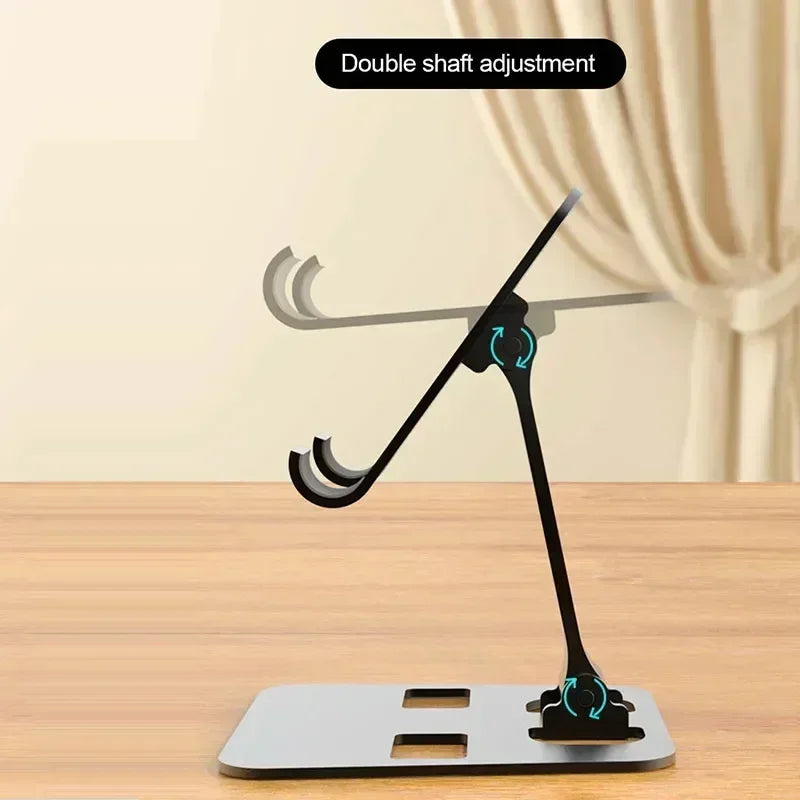 Mode Universal Faltbar Schreibtisch Handyhalterung Ständer für iPhone 12-17 Handyhalter Tablet Desktop Metallhalter