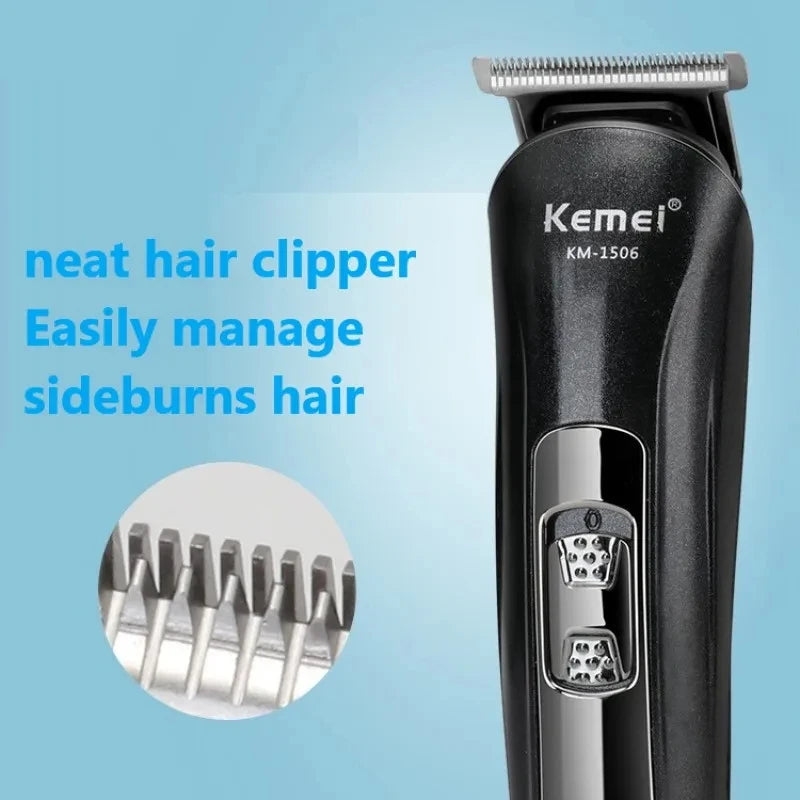 Kemei KM-1506 3 in 1 Electric Shaver USB Charging Hair Trimmer Electric Rechargeable Nose Professional Shaving Machine