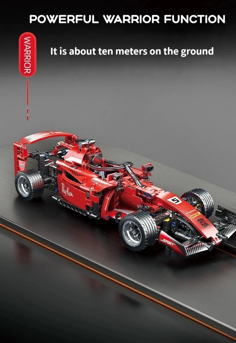 2025 Technical NEW F1 Racing Car Building Blocks Set MOC Model Kit DIY Assembly Bricks Creative Educational Toys For Children - Shoppiline