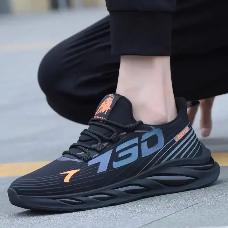 Autumn Lightweight Anti-odor Men's Shoes Breathable Mesh Sneakers Comfortable Fashionable Versatile Shoes Men's Casual Shoes - Shoppiline