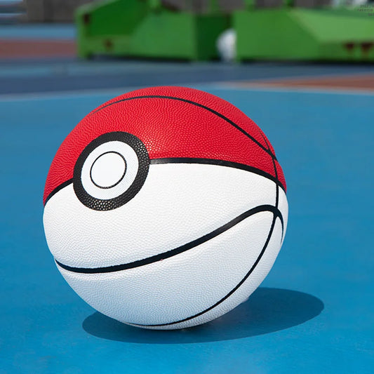 High Quality White Red PU Basketball Official Size 7 Professional Basketball with 4 Layers Outdoor Indoor Durable Ball - Shoppiline