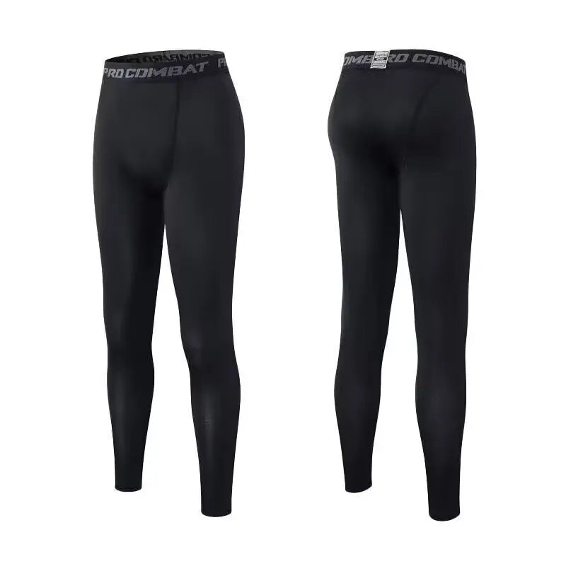 High-Performance Compression Leggings for Men Fitness Workouts Tights for Enhanced Fitness Performance and Running Comfort