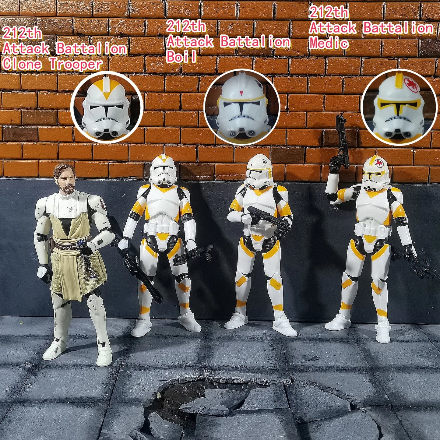 Star Wars 3.75 Inch Trooper 1/18 501st Legion Action Figure Hardcase REX Anakin Dogma Tup Toys Model Loose - Shoppiline