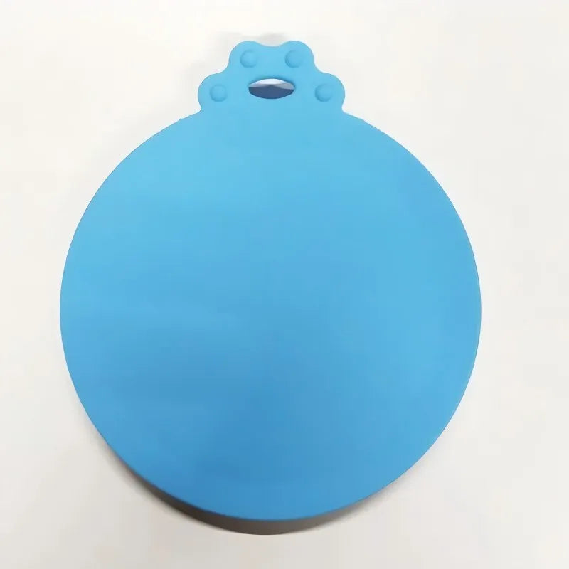 Silicone food storage pet can lid, reusable, suitable for most sizes of cat and dog food cans