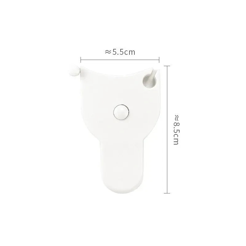 1PC Perfect Body Tape Measure Automatic Telescopic Tape Measure - Retractable Measuring Tape for Body（150cm/59inch)