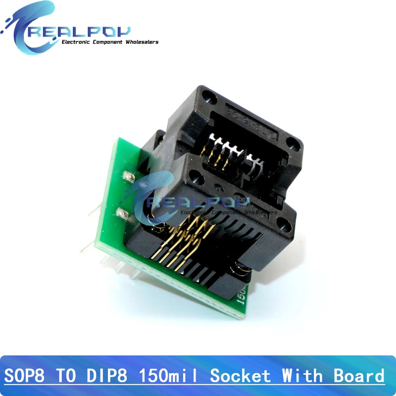 Programmateur CH341A + adaptateur SOIC8 + pince SOP8 avec câble + adaptateur 1,8 V Programmateur USB CH341A EEPROM Flash BIOS adaptateur ZIF