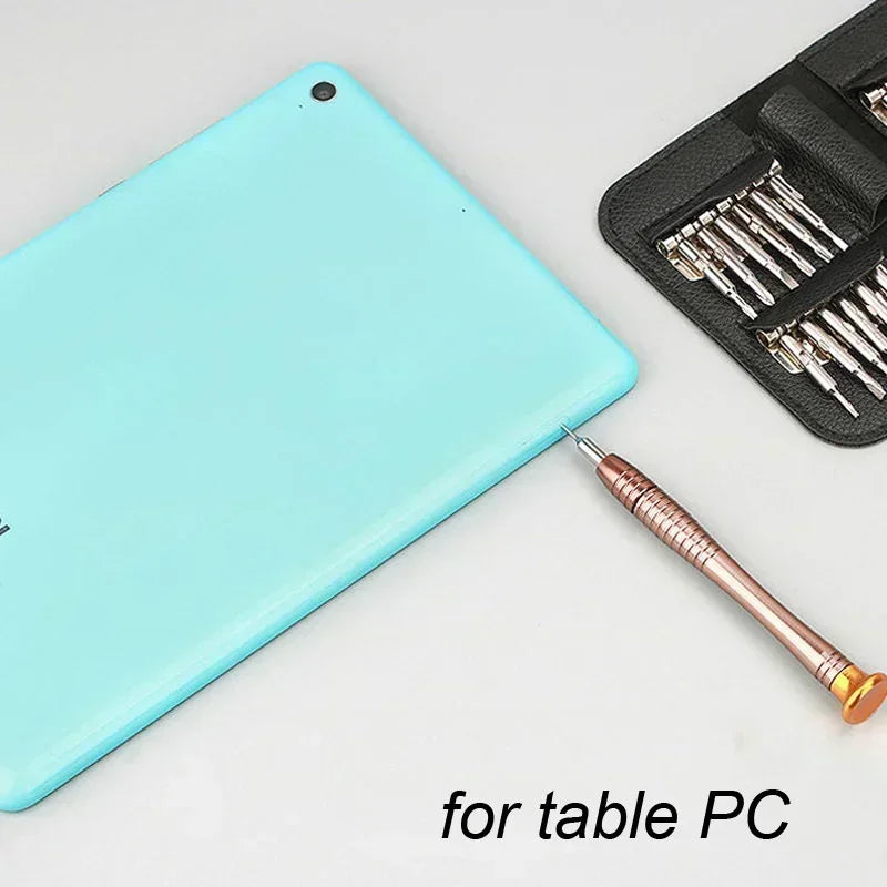 Mini Precision Screwdriver Set 25 in 1 Electronic Torx Screwdriver Opening Repair Tools Kit for iPhone Camera Watch Tablet PC