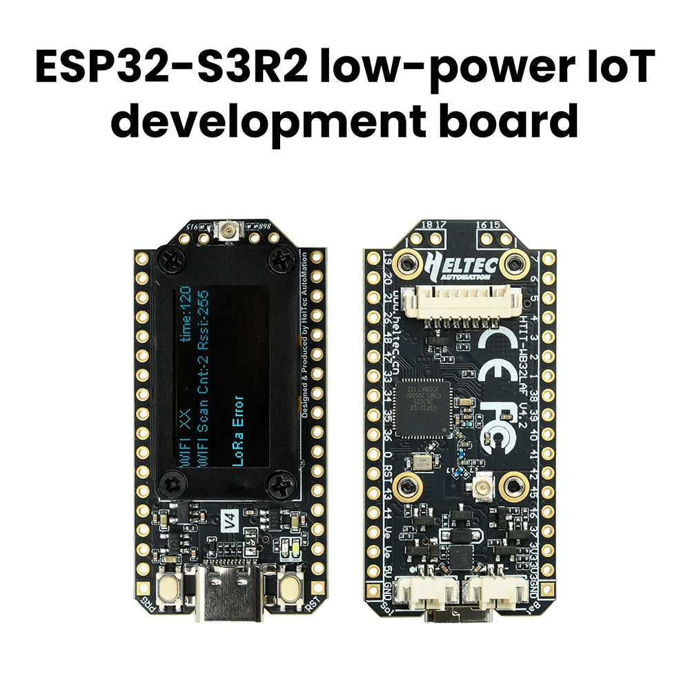 Heltec WiFi LoRa 32 V4 ESP32 SX1262 GPS 0.96 inch OLED Solar Powered Dev-Board WiFi BLE Low Power Type C For Arduino IoT - Shoppiline