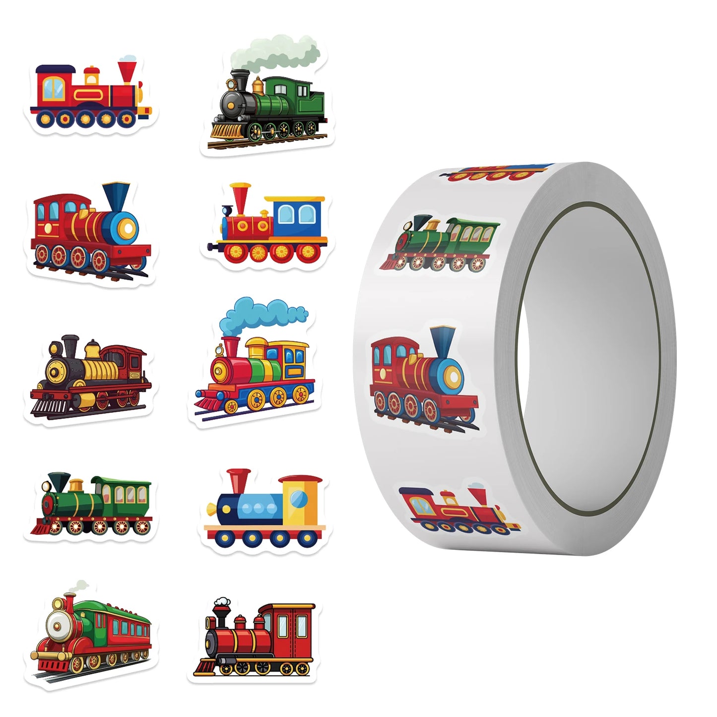 500Pcs Construction Vehicle Sticker Roll For Kids Reward Encourage Sticker For Labels Thank You Sticker Kids Toys