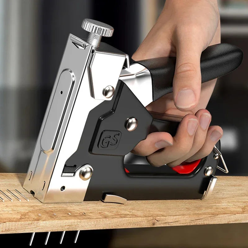Manual Nailing Gun Light duty Home Use Code Nailing Gun Air Nail Woodworking Special Direct Staple Book Carpentry Tools U/T/N - Shoppiline