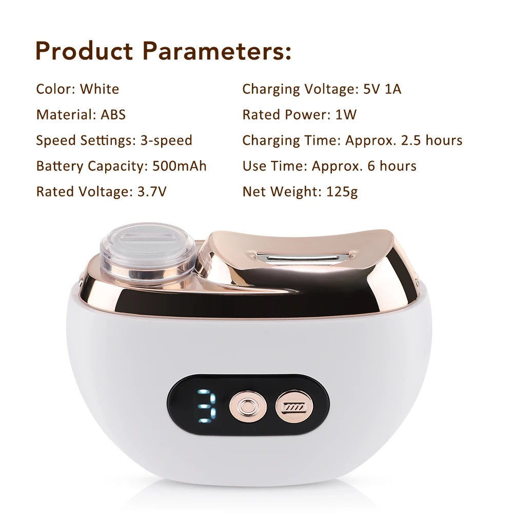 Coupe-ongles électrique avec lumière LED 2 en 1 automatique, lime à ongles, tondeuse pour bébé et adulte, mini outils de manucure, soin des ongles