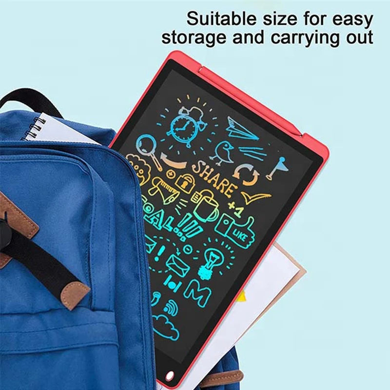 Digital LCD Writing Tablet Board 8/12 Inch Drawing Tablet Screen Kids Graphic Tablet Toys for Children