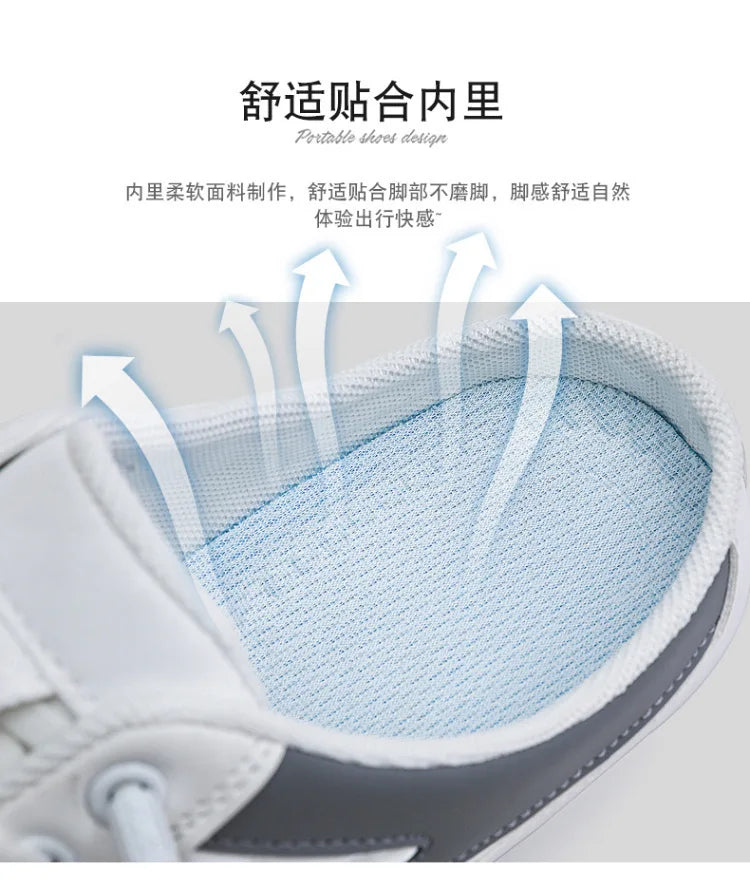 2025 Summer Slippers for Men Trendy Men's Flat Bottom Casual Shoes Soft Sole Support Shoes Men's Sneakers Zapatos De Hombre - Shoppiline