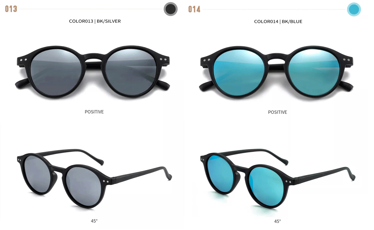 ZENOTTIC Lunettes de Soleil Rétro Polarisées 2023 2024 Hommes Femmes Vintage Petite Monture Ronde Lunettes de Soleil Verres Polarisés UV400 Nuance