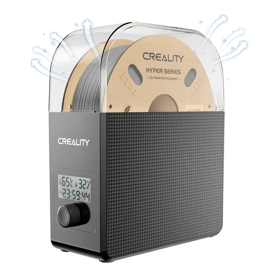 Creality Filament Dryer Upgrade Fan Filament Dry Box 1KG PLA PETG ABS TPU Filaments Dehydrator Storage Box Filament Spool Holder - Shoppiline