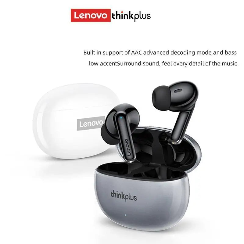 5PCS Original Lenovo XT88 Wireless Bluetooth Headset Ultra Long Standby Battery TWS Sport In-Ear Binaural HD Microphone