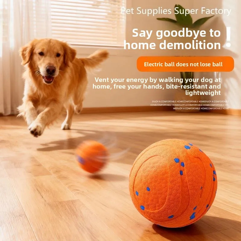 ETPU Dog Bite-Resistant Ball Round Electric Non-Toxic Molar Ball Training Pet Dog Toy Ball Food Grade Certification