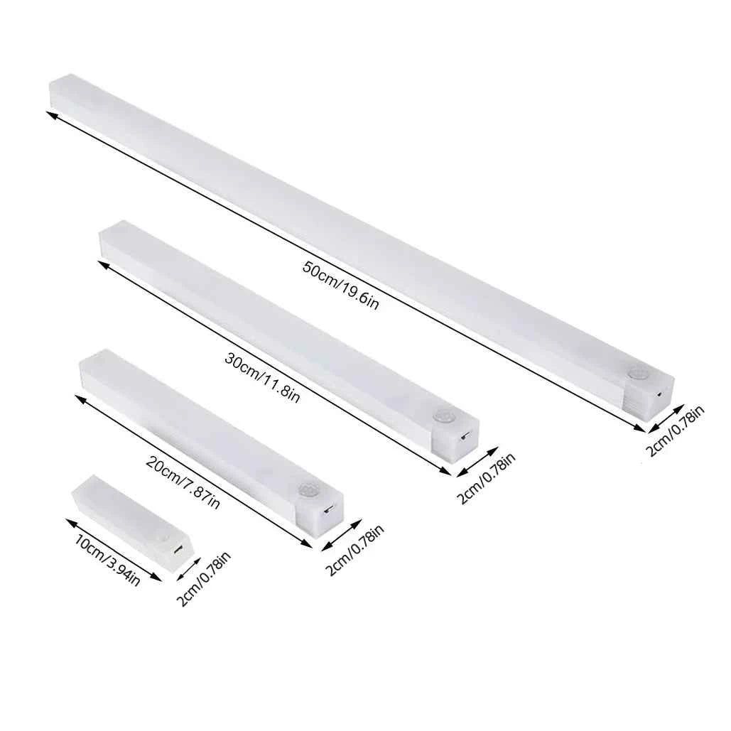 Wireless LED Night Lights Motion Sensor Lights Closet Kitchen Night Lights Bedroom Detector Light Cabinet Staircase Backlit