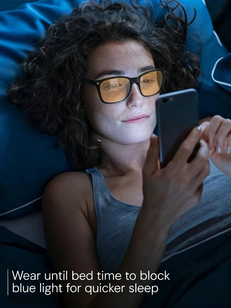 Blue Light Glasses for Woman Sleep Glasses for Blue Light Blocking Red Lens for Computer Gaming Reduce Eyestrain