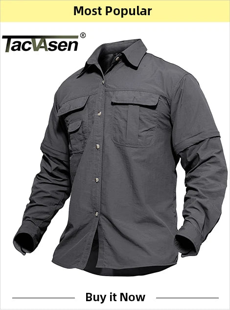 TACVASEN Men's Short Sleeve T-Shirts With Zipper Pockets Mens Summer Solid T Shirts Safari Tee Shirts Hiking Work Clothing - Shoppiline