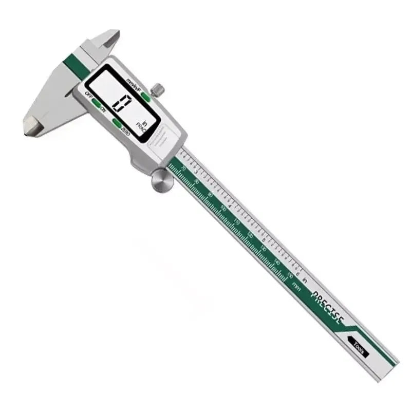 ET50 150mm Stainless Steel Digital Caliper 6-Inch 0.01mm High Precision Fraction/MM/Inch Measure Woodworking Thickness Gauge - Shoppiline