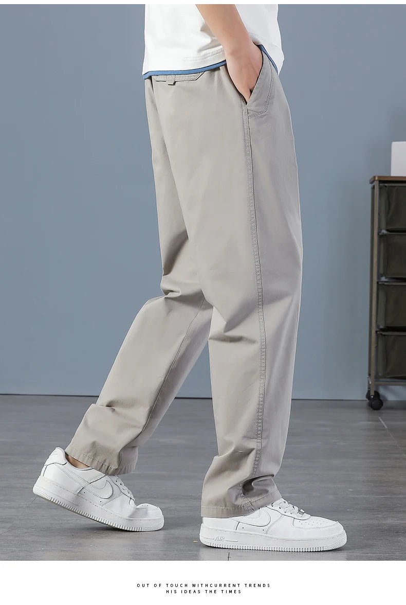 Herren Cargo Hose Sommer Frühling Baumwolle Arbeitskleidung Neu Übergröße 6XL Casual Klettern Jogginghose Sweathose Hombre Herbst Hose