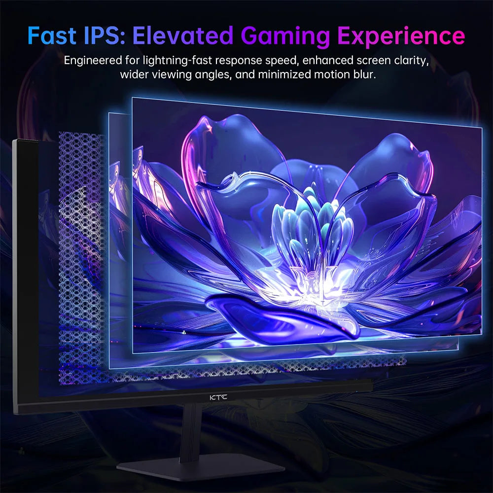 (2025 H24T09P Upgraded Version) KTC H24F8 FHD 23.8" 180Hz Gaming Monitor With Realistic Color Reproduction 1920*1080 Resolution - Shoppiline