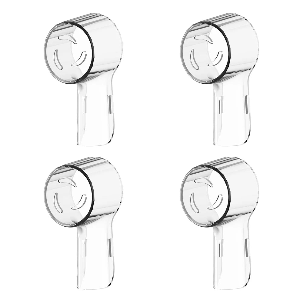 Toothbrush Dustproof Covers Caps Compatible with Braun Oral B Replacement Heads and iO Series Electric Toothbrush Head Protector