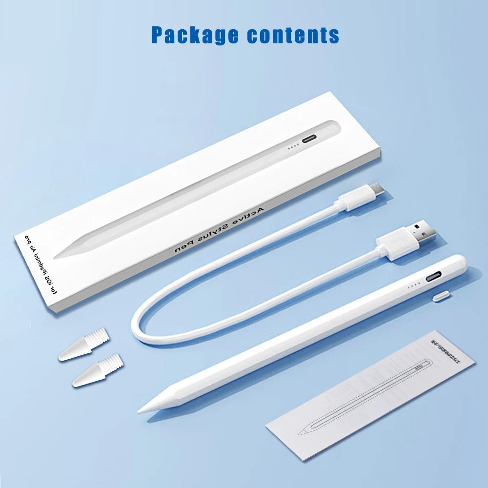 Für iPad Pencil 2 1 mit Handballenabweisung, Leistungsanzeige, iPad Zubehör, iPad 2022 2021 2020 2019 2018 Pro 11 12.9 Air Mini Stylus Pen