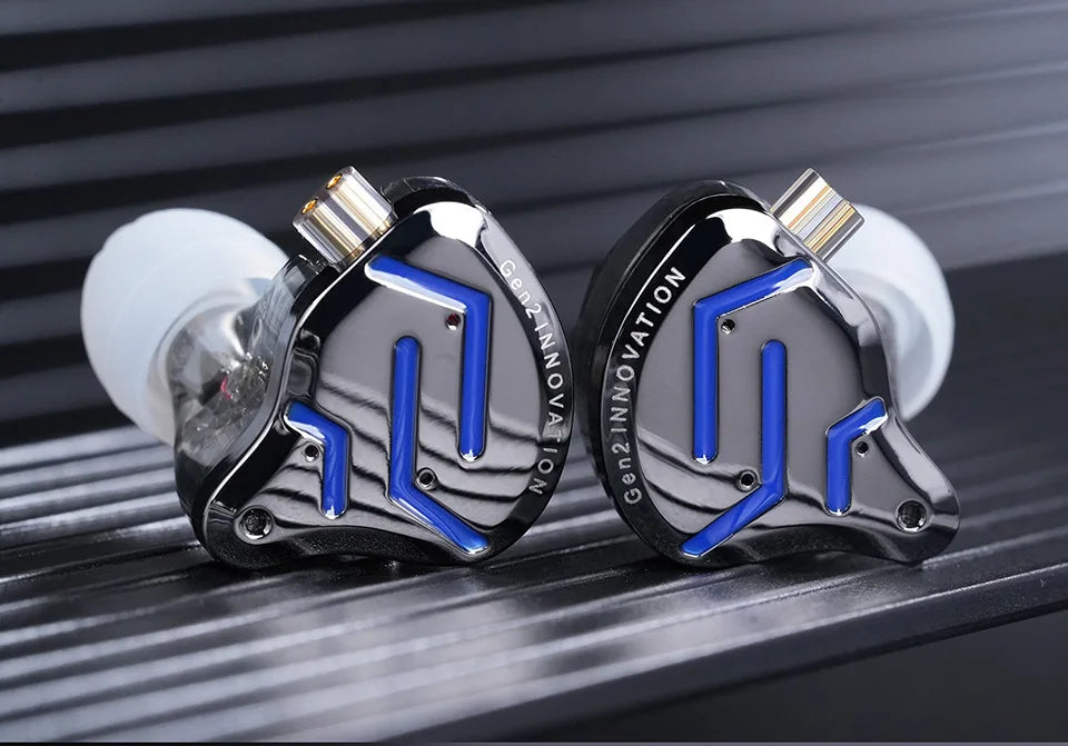 Écouteurs intra-auriculaires hybrides KZ ZSN Pro 2 1BA+1DD en métal HIFI Bass Casque de surveillance Écouteurs de sport à réduction de bruit