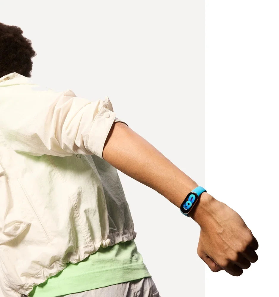 Bracelet en silicone pour Xiaomi Mi Band 10 9 8 Bracelet NFC Sport en caoutchouc pulseira Correas Accessoires Xiaomi Smart Band 10 9 8