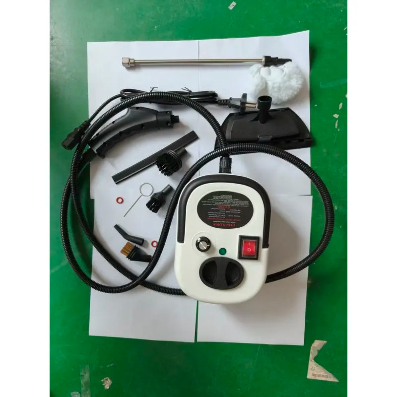 Portable Handheld Steam Cleaner High Temperature Pressurized Steam Cleaning Machine With Brush Heads For Kitchen Car