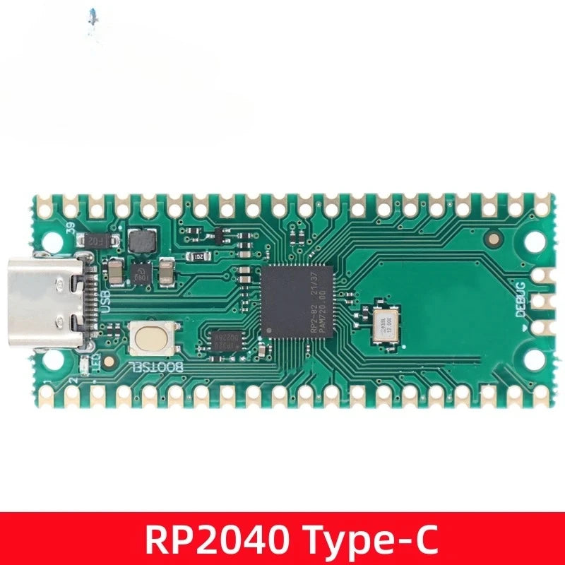 1PCS Carte officielle Raspberry Pi Pico Processeur double cœur RP2040 Cortex-M0+ Micro-ordinateur ARM basse consommation 264 Ko