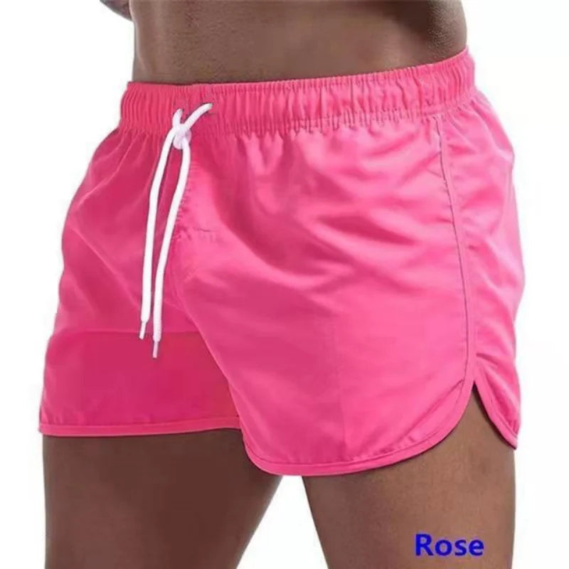 Swim Trunks Swim Shorts for Men Quick Dry Board Shorts Bathing Suit Breathable Drawstring With Pockets for Surfing Beach Summer