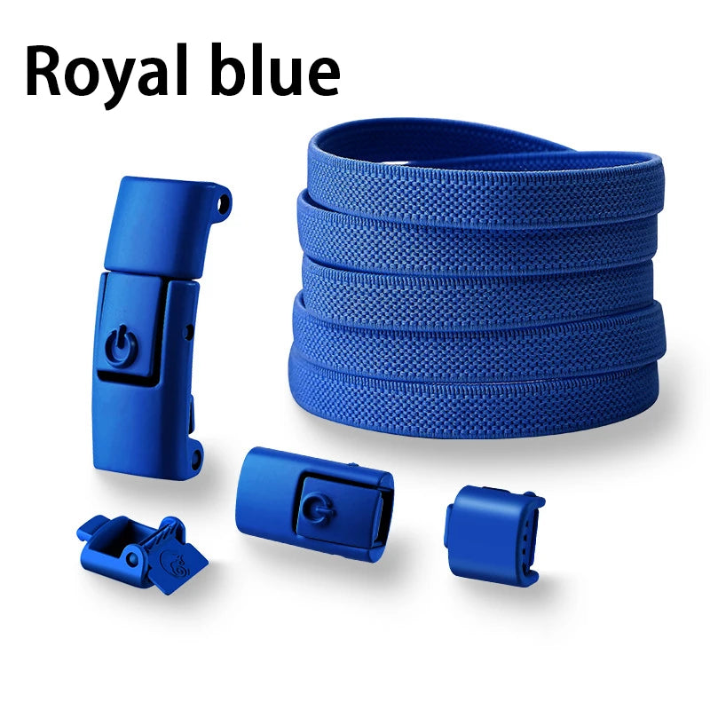 Press Lock Shoelaces without ties Elastic Laces Sneakers Tennis No Tie Shoe laces Shoes Accessories 1Pair/2Pair