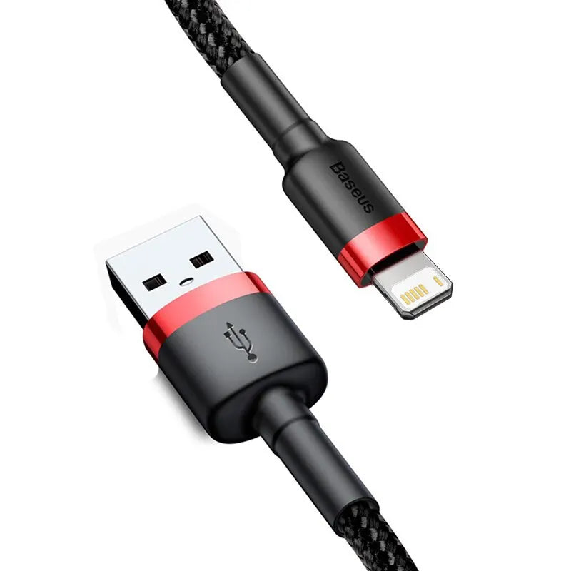 Baseus USB Cable for iPhone 14 13 Pro Max Fast Charging USB Cable for iPhone 12 Mini Pro Max Data USB 2.4A Cable
