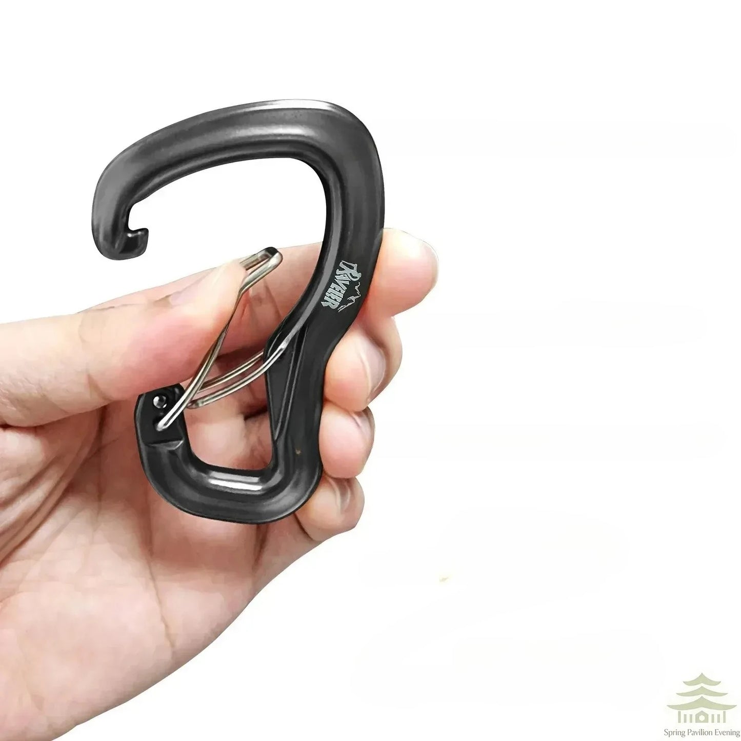 Outdoor Hammock Double Locking Buckle, Multifunctional Aluminum Alloy Hanging Buckle, Camping Hammock Quick Hanging Buckle